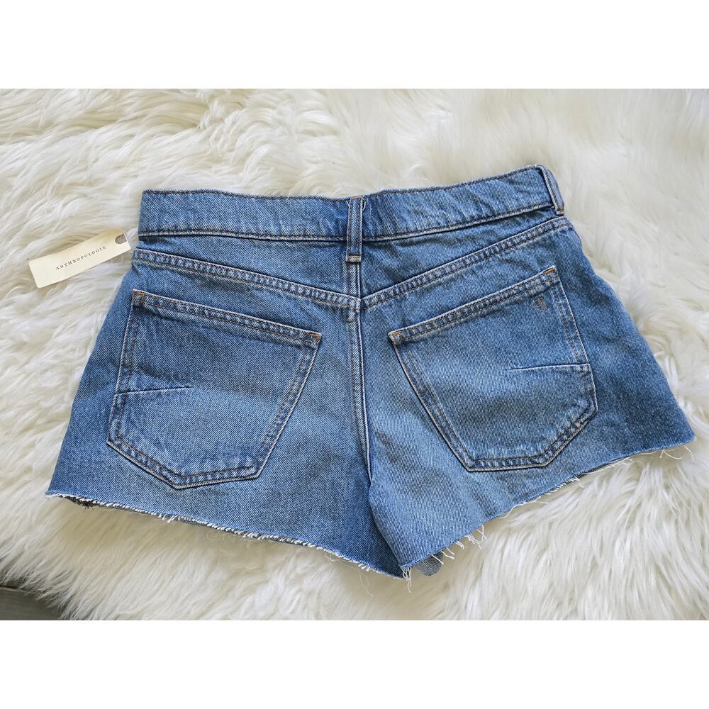 New Anthropologie Pilcro the Devon Denim Shorts - 26 waist - Picture 7 of 7